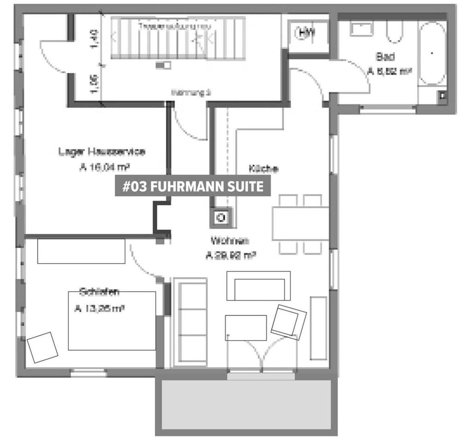 Apartment, 1 Bedroom | Floor plan