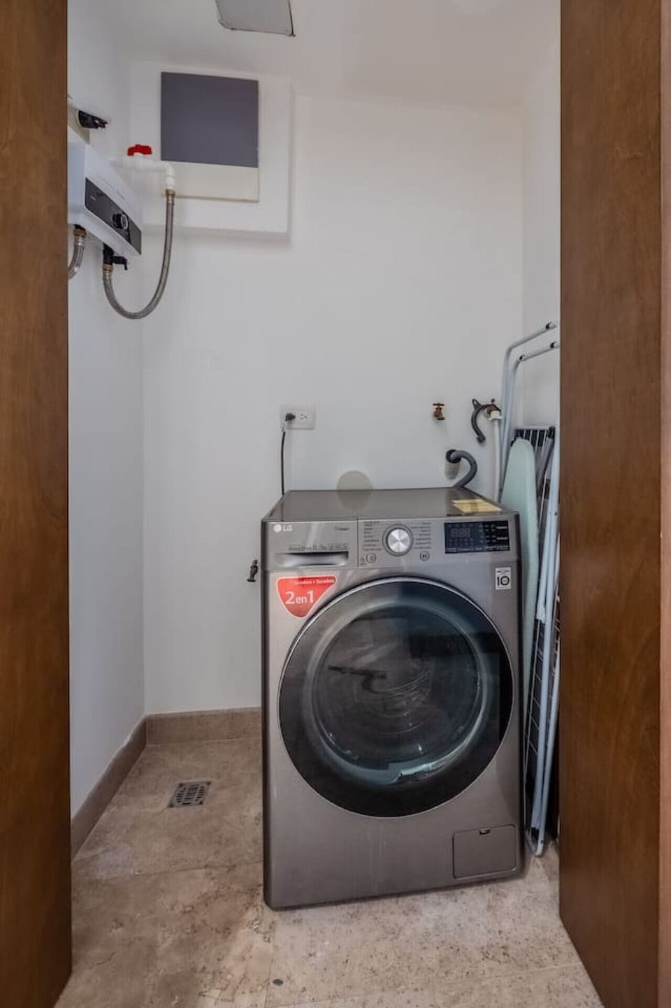 A private in-unit washer makes longer stays easy and convenient, so you can pack light and feel at home.