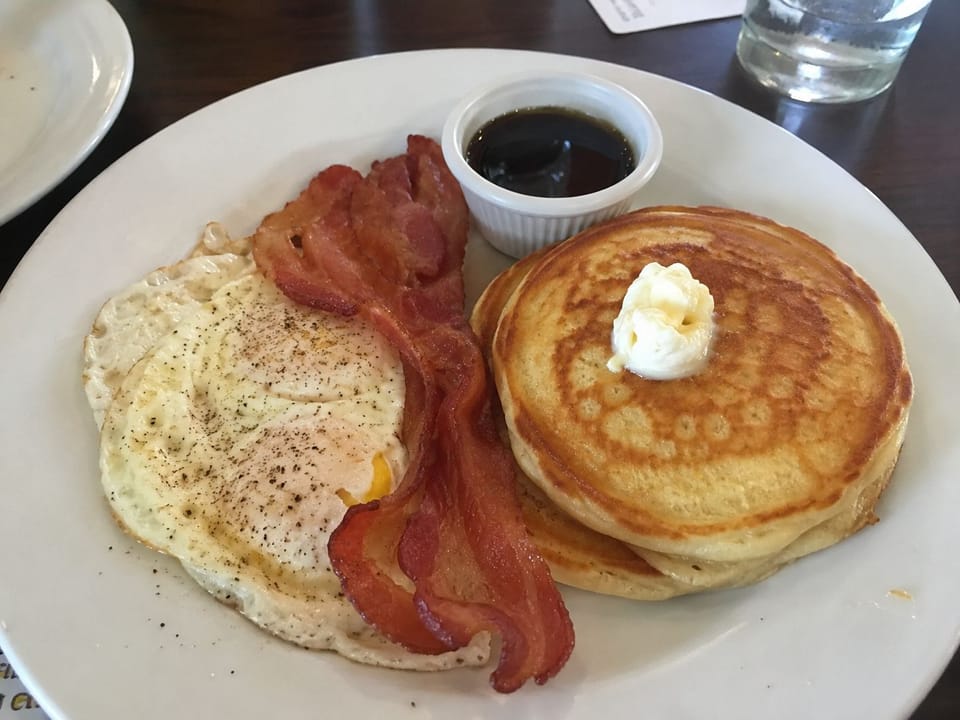 Free daily on-the-go breakfast