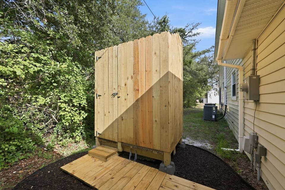 Outdoor shower