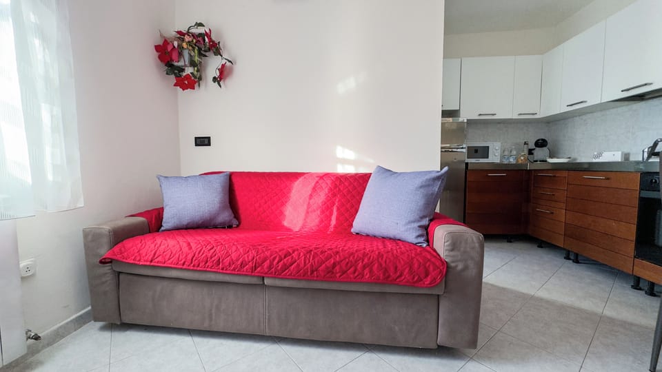 Apartment (1 Bedroom) | Living area | 32-inch TV with cable channels