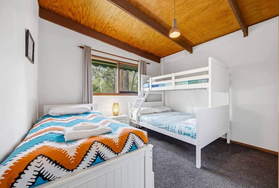 Bedroom 3 (Double bed with single bunk plus a separate single bed