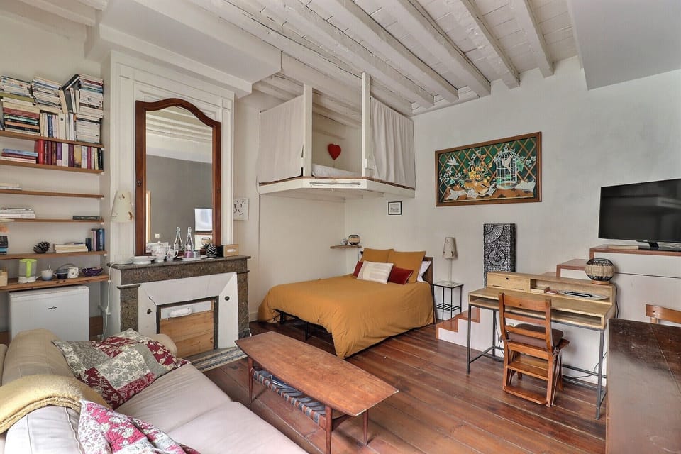 Executive Double Room, Ensuite, City View (Chambre double Solenne) | Premium bedding, desk, laptop workspace, blackout drapes
