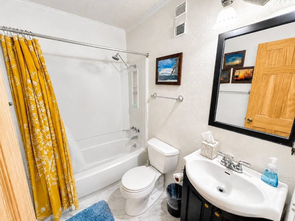 Second bathroom in hallway