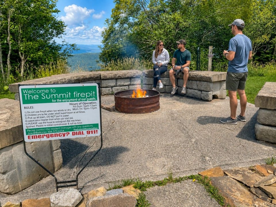 Firepit area