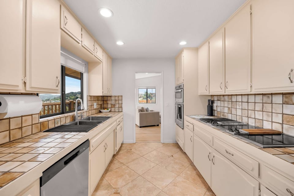 Enjoy preparing meals in this spacious, thoughtfully arranged kitchen