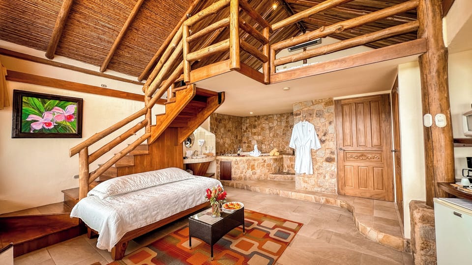 Honeymoon Suite with Ocean View | Egyptian cotton sheets, premium bedding, down comforters