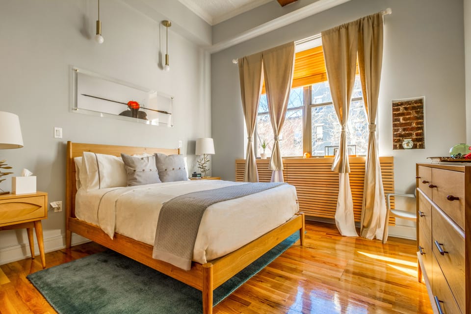 Loft Suite | Premium bedding, memory foam beds, in-room safe, desk