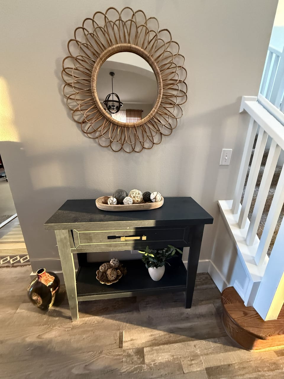 Foyer area near front door