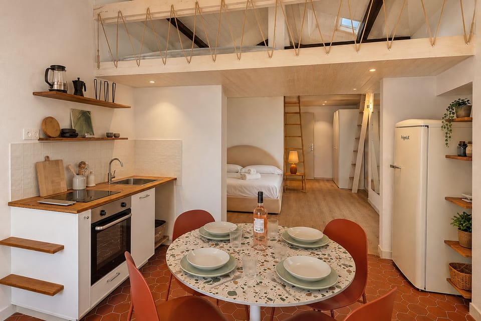 Living and dining room