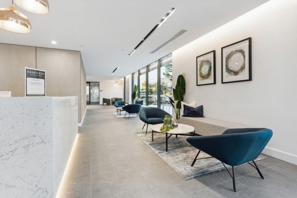 Building Lobby at our brand new Essentia Surfers Paradise
