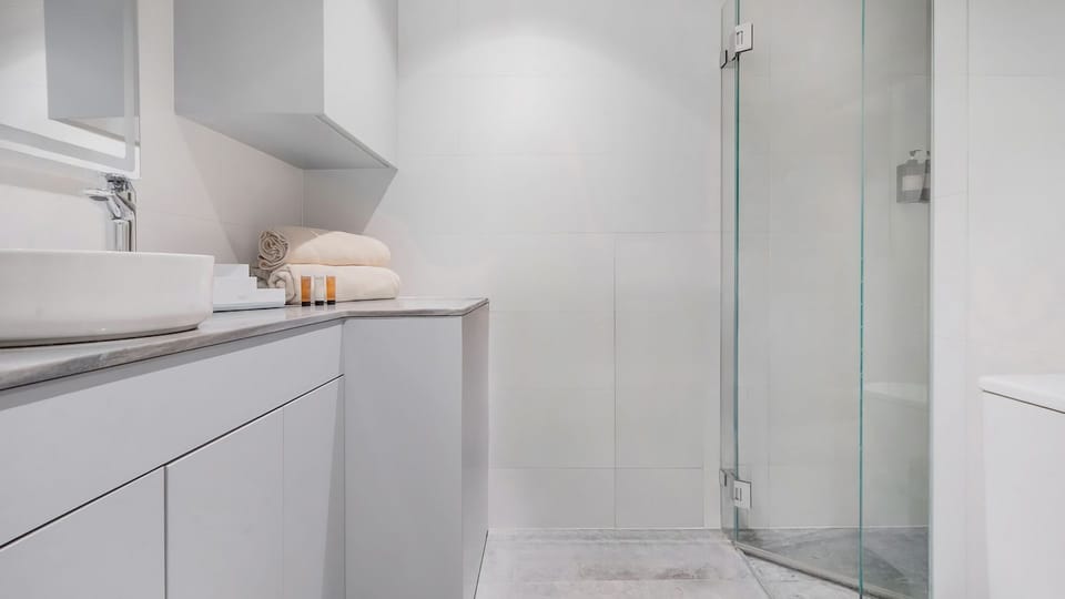 Modern, clean, and ready for your refresh after a day in Sydney.
