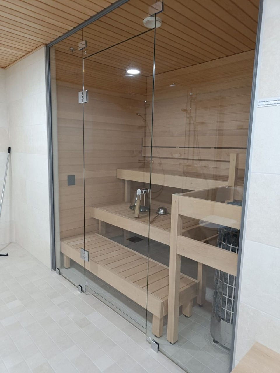 Private sauna