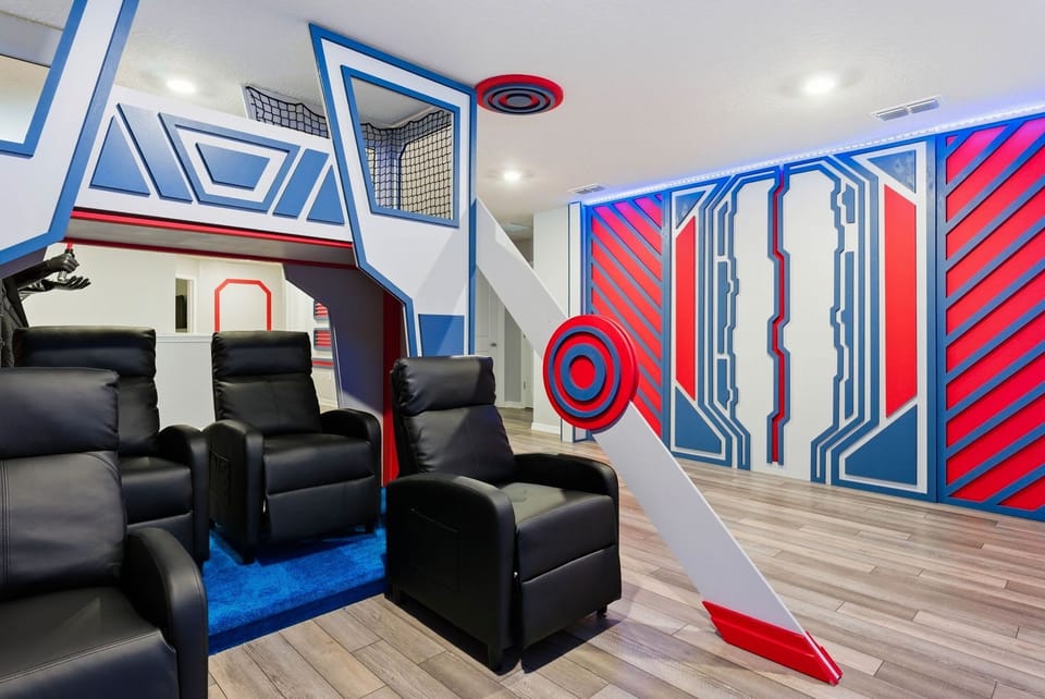 Luxury Themed Villa With Pool and Cinema Villa in Four Corners