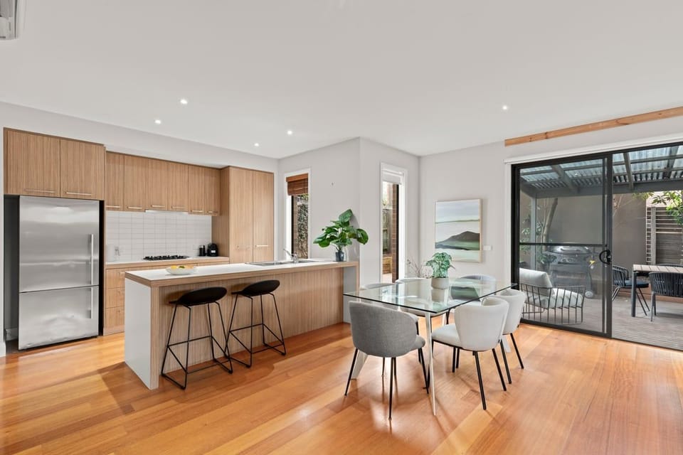 Enjoy spacious open plan living and entertaining onto deck