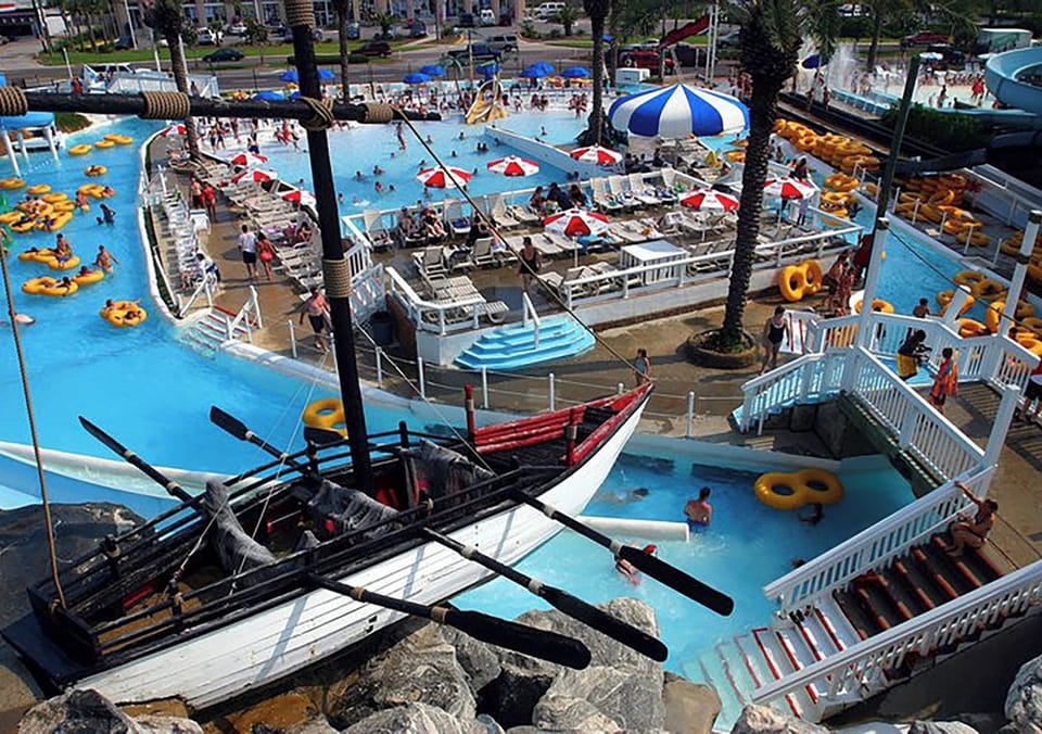 Check out Big Kahunas Waterpark nearby