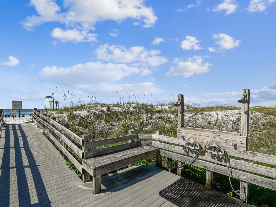Beach Access and Wash Station