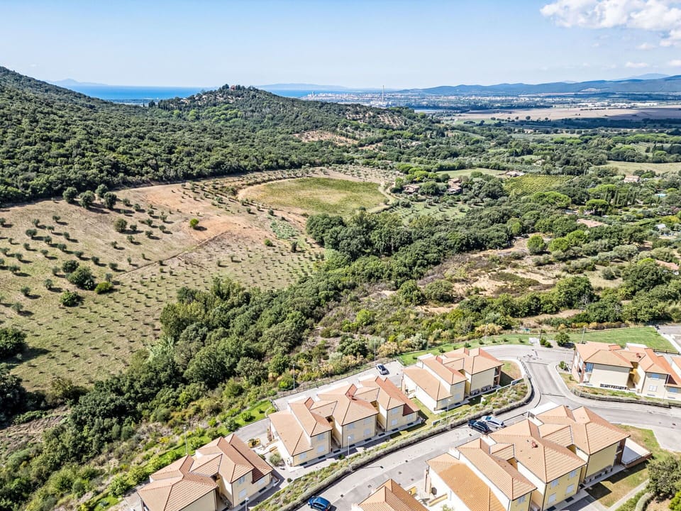 Landscape, Bird'S-Eye View, Village, Aerial Photography, Suburb, Chaparral, Mountain Village