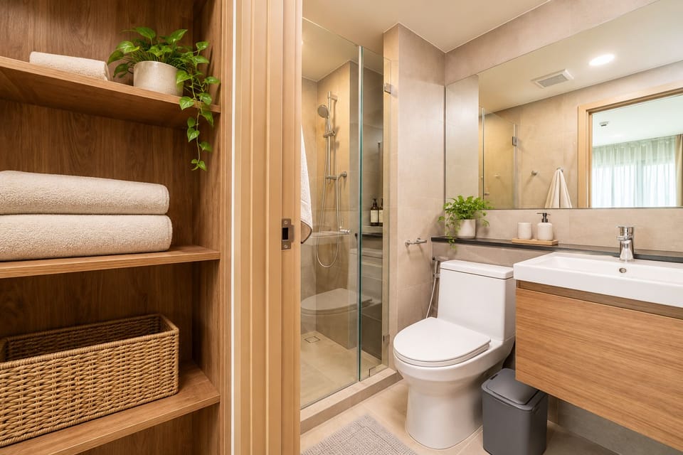 Large 2-Bedroom Apartment Space 506/7 Apartment in Choeng Thale