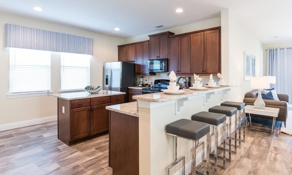 Villa, Multiple Beds, Pool View (EC037 - The Vibrant Oasis - STF) | Private kitchen