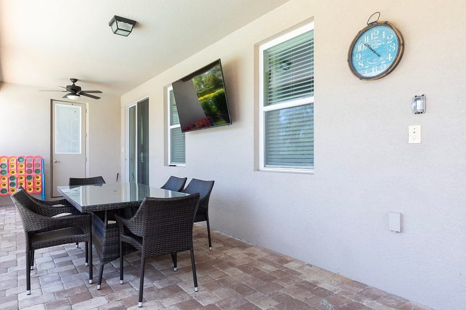 Villa, Multiple Beds, Pool View (EC349 - The Icy Themed Villa - LAN3) | Television