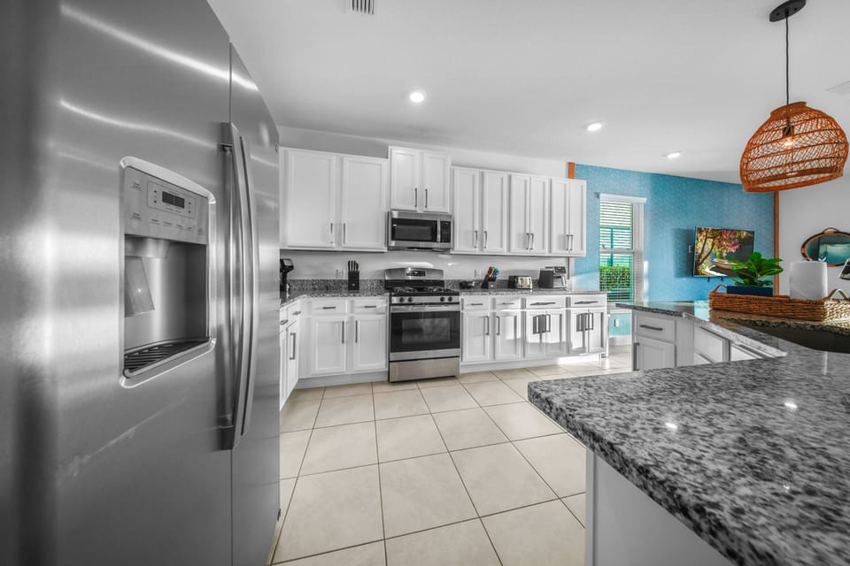 House, Multiple Beds, Pool View (W429 - The Bohemian Chic Villa) | Private kitchen