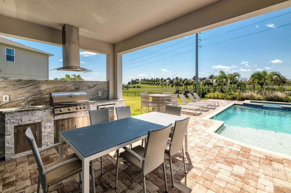 House, Multiple Beds, Pool View (EC358 -The Energetic Escape - STF2) | View from room