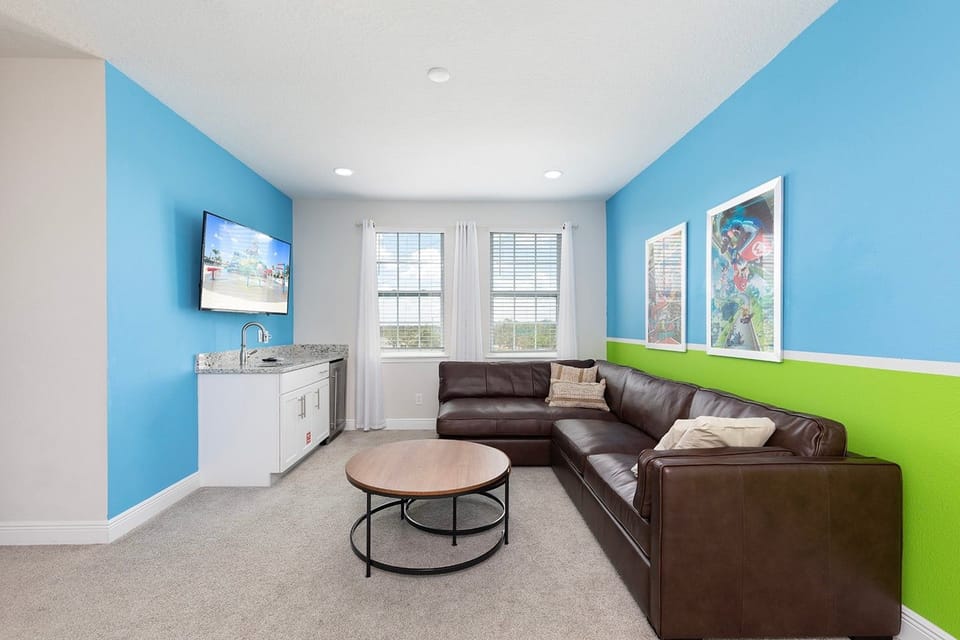 Villa, Multiple Beds, Pool View (EC355 - The Themepark Palace - HAW) | Living area