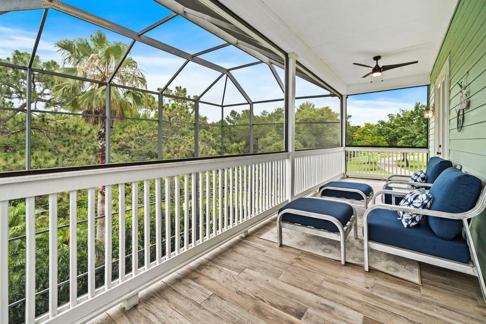 House, Multiple Beds, Pool View (W479 - Modern Seaside Cottage) | View from room
