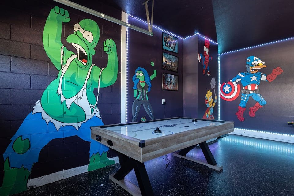 House, Multiple Beds, Pool View (EC281 - The Sun-Drenched Haven - LAN3) | Game room