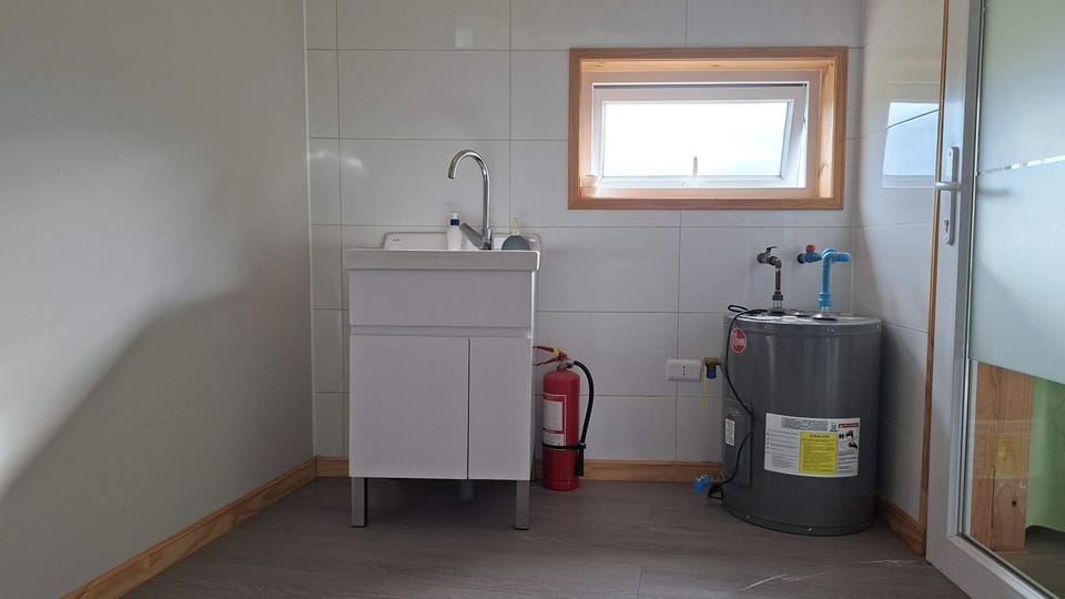 Laundry room with utility sink