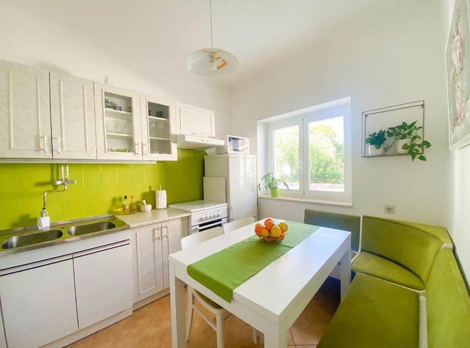 Apartment (One Bedroom apartment with Balcony) | Private kitchen | Fridge