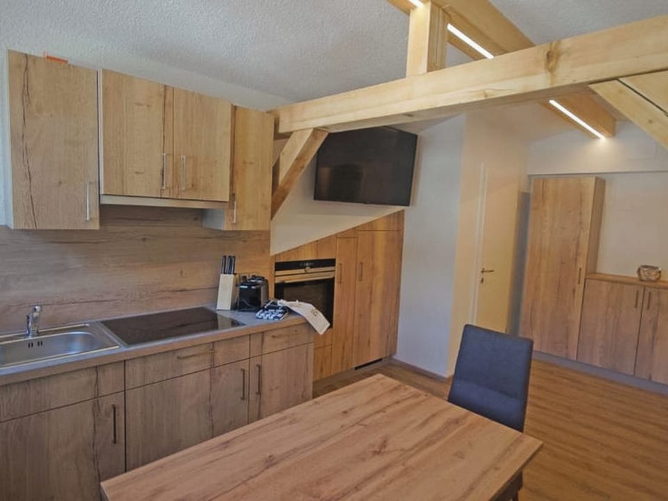 Apartment, 1 Bedroom, Mountain View | Private kitchen
