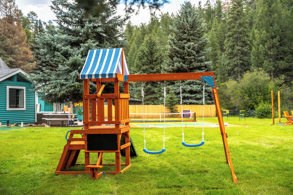 Playground for the little adventurers.