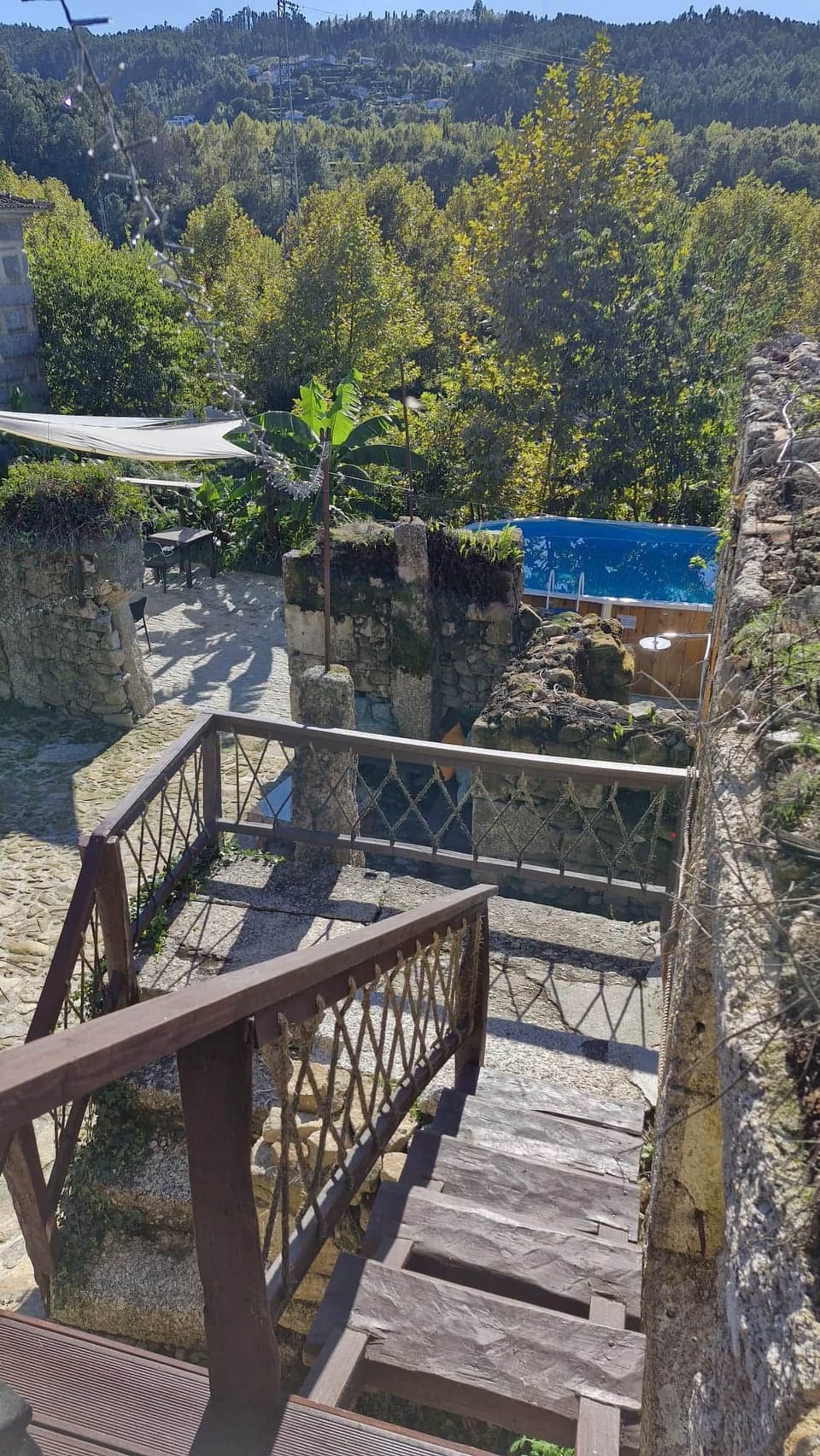 Ruin lounge area
