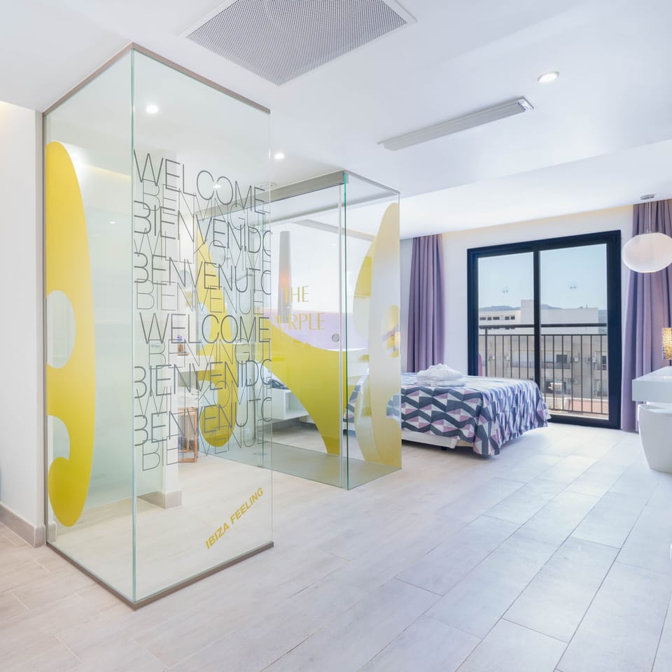 Junior Suite, Balcony, Pool View | In-room safe, desk, blackout drapes, iron/ironing board (on request)