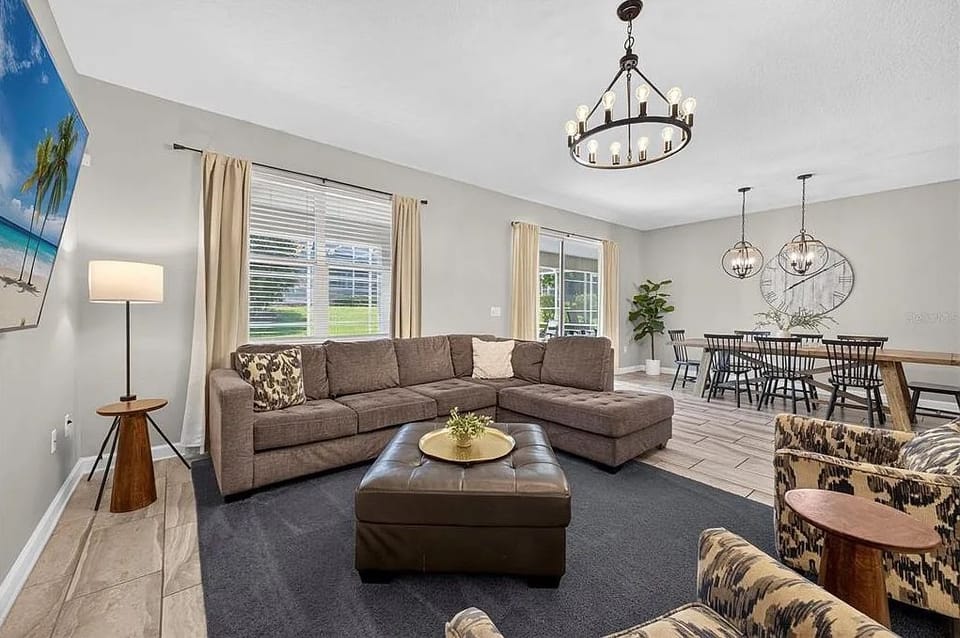 Enchanting 8BR Villa w/ Movie Room, Resort - by Blue Sky Villas House in Osceola County