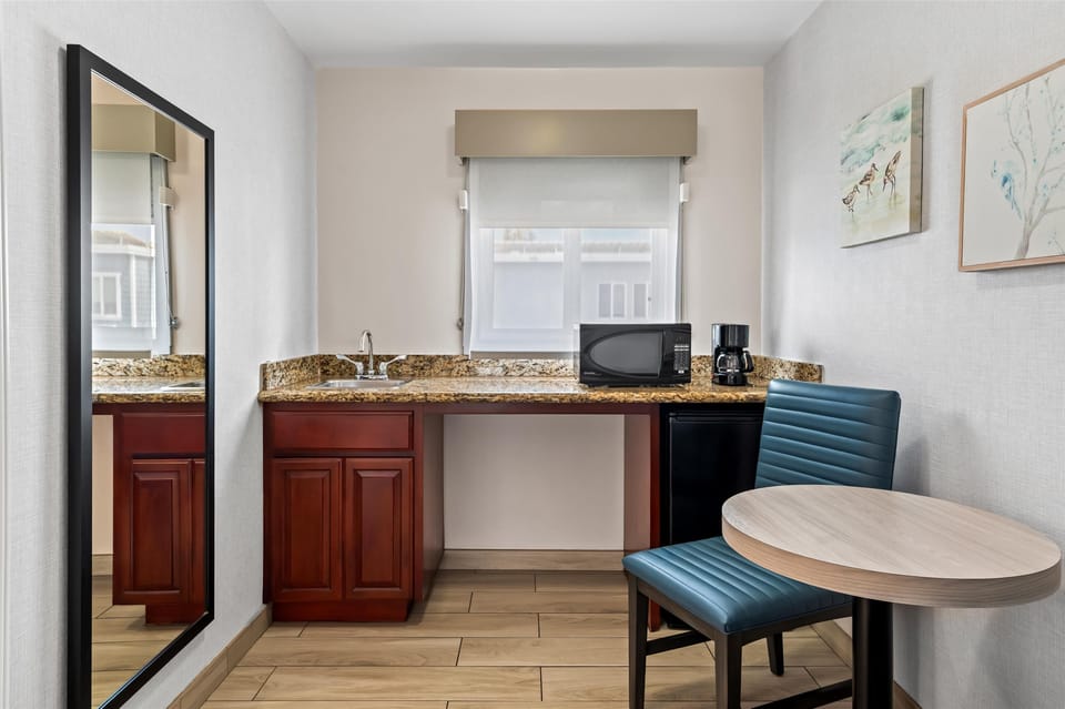 Standard Room, 2 Queen Beds, Non Smoking, Refrigerator & Microwave | Pillowtop beds, desk, laptop workspace, blackout drapes