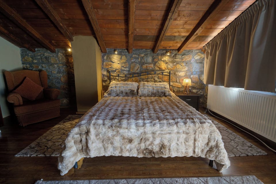 Comfy double bed