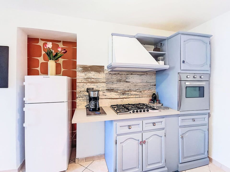 Kitchen, Kitchen Appliance, Major Appliance, Furniture, Cabinetry, Countertop, Interior Design, Kitchen Stove, Wood, Flooring
