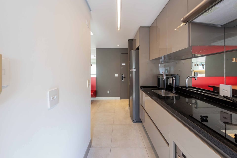 Classic Apartment, Balcony | Private kitchen | Full-size fridge, microwave, stovetop, cookware/dishes/utensils
