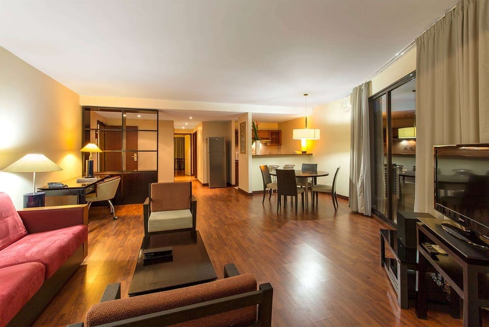 In-room safe, desk, blackout drapes, soundproofing