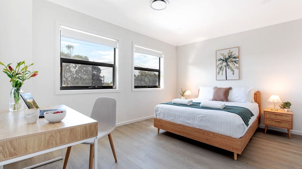 Arielle | Bedroom 1 | Queen bed | Work desk | Air conditioning