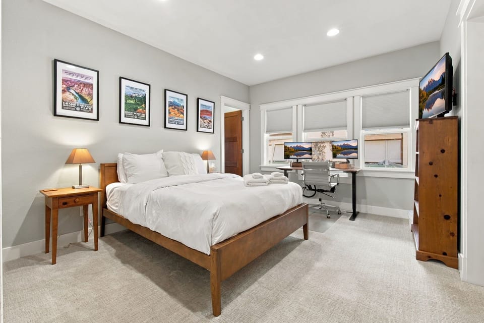 Main Floor Bedroom with En Suite