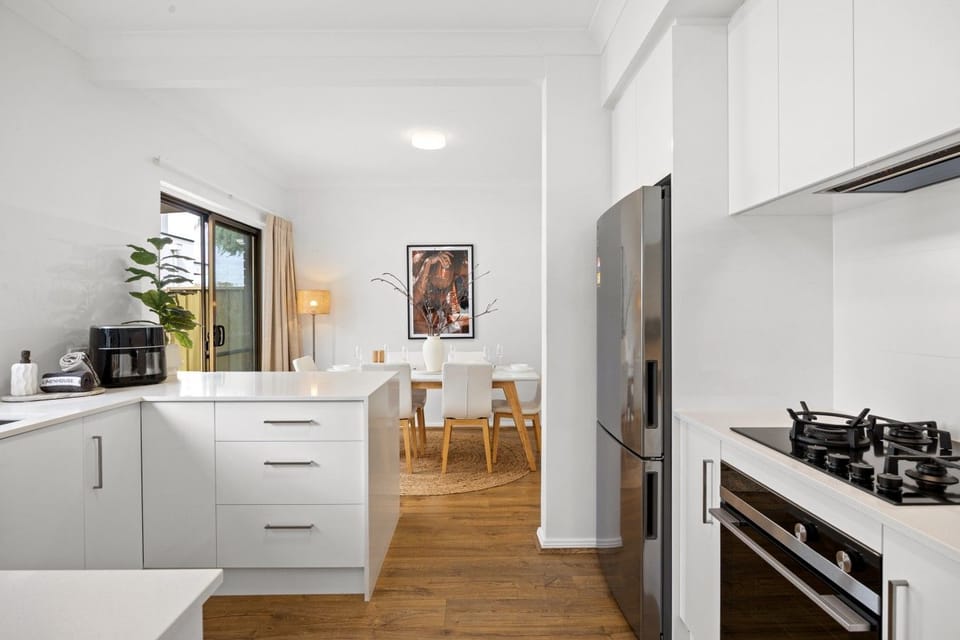 In-unit laundry houses a washer and dryer, ideal for longer stays.