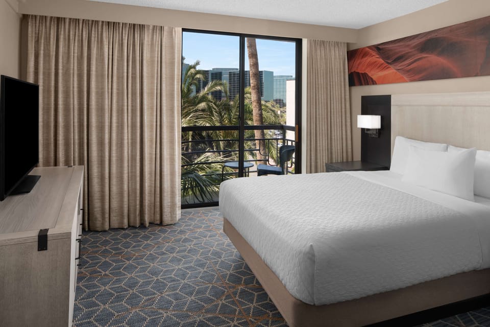 1 bedroom, premium bedding, down comforters, in-room safe