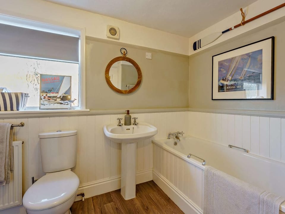 Bathroom with a separate shower cubicle