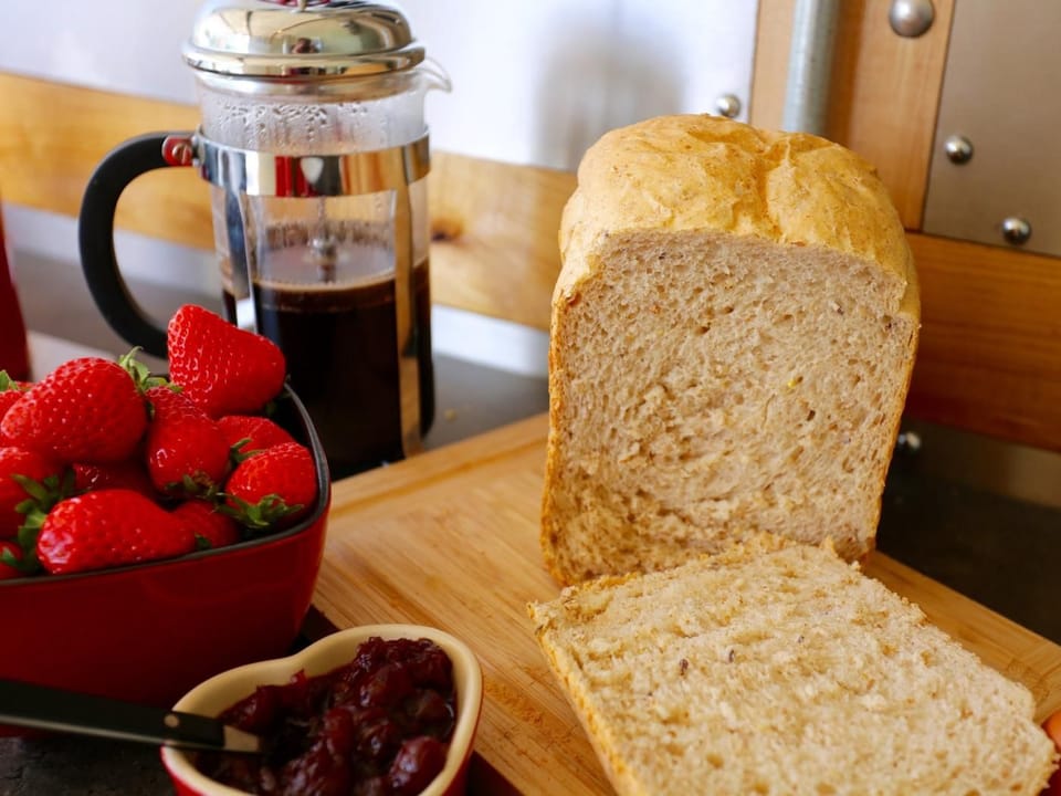Enjoy a slice of our home made bread