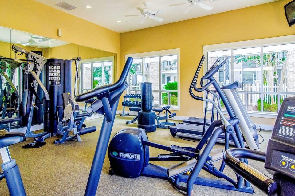 Fitness area at the Pilot House.