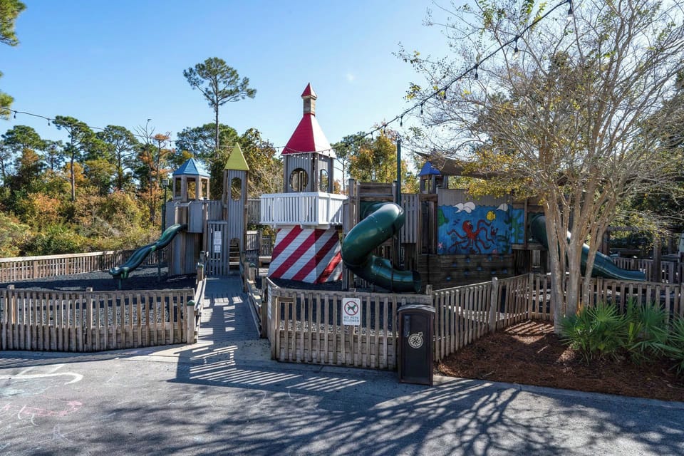 Nearby playground.